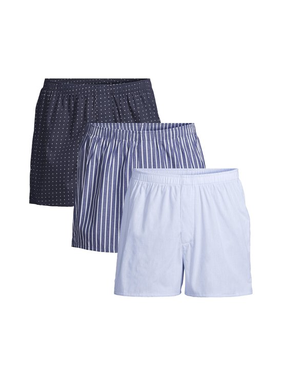 Cap Horn loungewear - Brad-bokserit 3-pack - NAVY CHECK COMBO 2.2 | Stockmann - photo 1