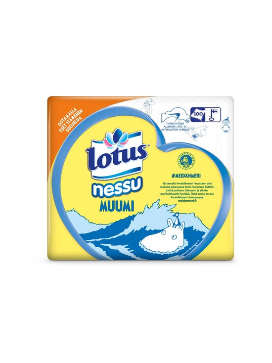 Nessu Muumi -nenäliina 100 kpl