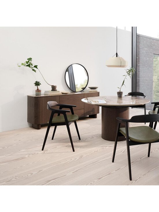 BoConcept - Santiago -jatkettava ruokapöytä ruskea marmorikeramiikka / tumma tammi ⌀ 135/181 cm - BROWN | Stockmann - photo 13