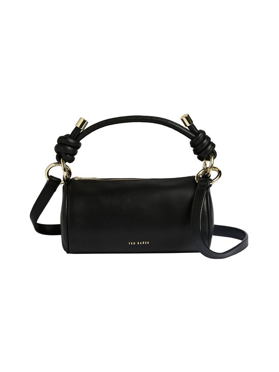 Dafadol Knotted Leather Cylinder Bag -nahkalaukku