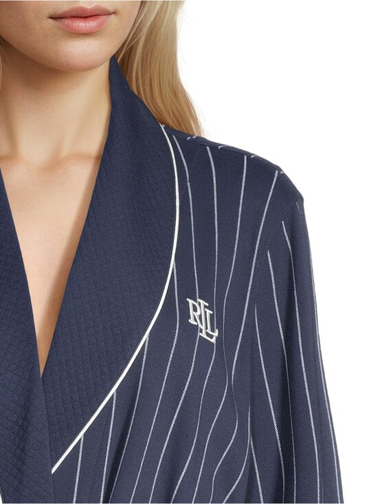 Lauren Ralph Lauren - Shawl Collar -aamutakki - 402 NAVY PRT | Stockmann - photo 4