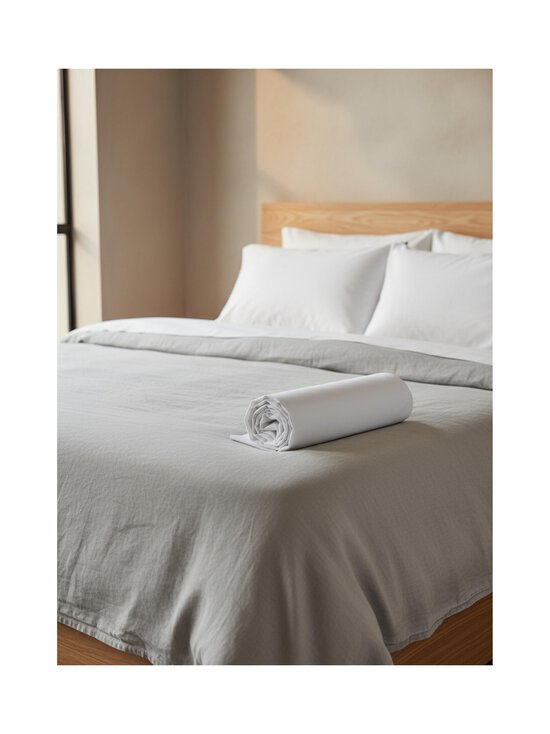 Schlossberg - Satin noblesse sheet - VALKOINEN | Stockmann - photo 2