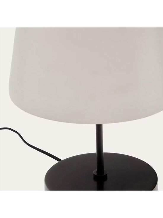 Kave Home - Nefar-pöytävalaisin valkoinen / musta - BEIGE | Stockmann - photo 2