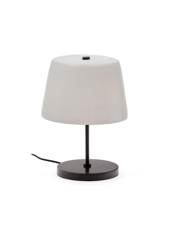 Kave Home - Nefar-pöytävalaisin valkoinen / musta - BEIGE | Stockmann - photo 1