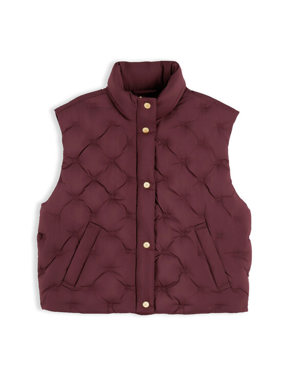 Tommy Hilfiger - Flag Quilt dūnu veste - XIH DEEP BURGUNDY | Stockmann - photo 1