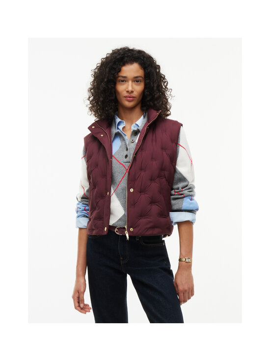 Tommy Hilfiger - Flag Quilt dūnu veste - XIH DEEP BURGUNDY | Stockmann - photo 2