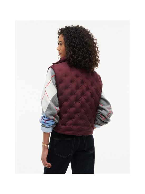 Tommy Hilfiger - Flag Quilt dūnu veste - XIH DEEP BURGUNDY | Stockmann - photo 3