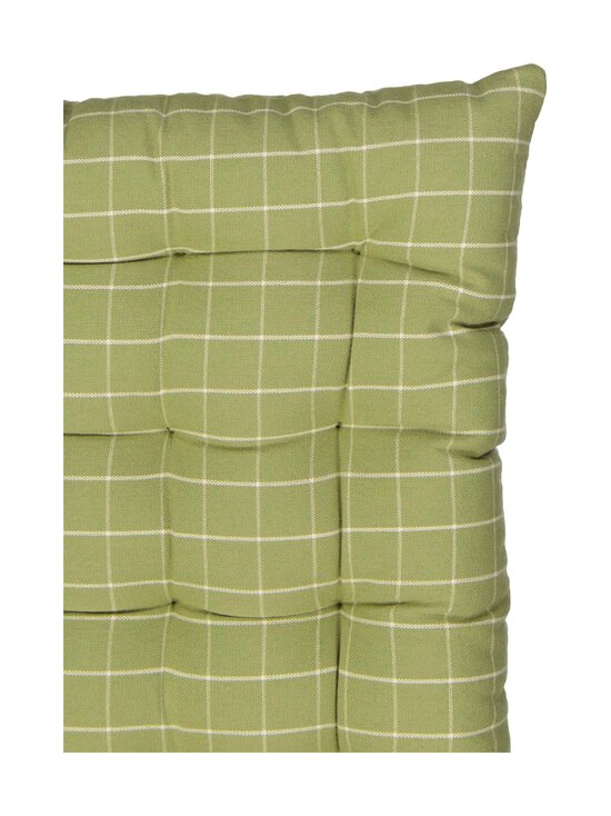 Casa Stockmann - Trento-istuintyyny - GREEN/SOFT WHITE CHECK | Stockmann - photo 3