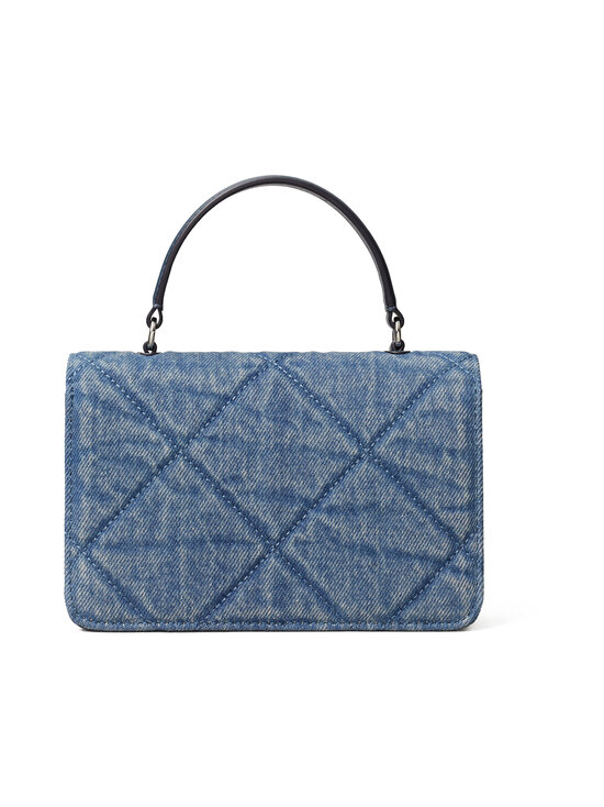 Tory Burch - Kira Diamond Quilt Denim Mini -laukku - BLUE | Stockmann - photo 2