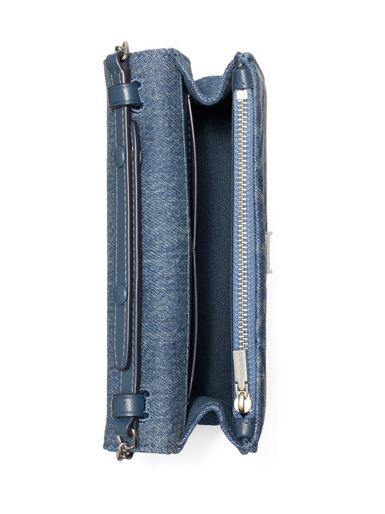 Tory Burch - Kira Diamond Quilt Denim Mini -laukku - BLUE | Stockmann - photo 4