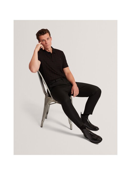 Ted Baker London - Eduard Square Jacquard -pikeepaita - BLACK - photo 5 Ted Baker London - Eduard Square Jacquard -pikeepaita - BLACK | Stockmann - photo 5