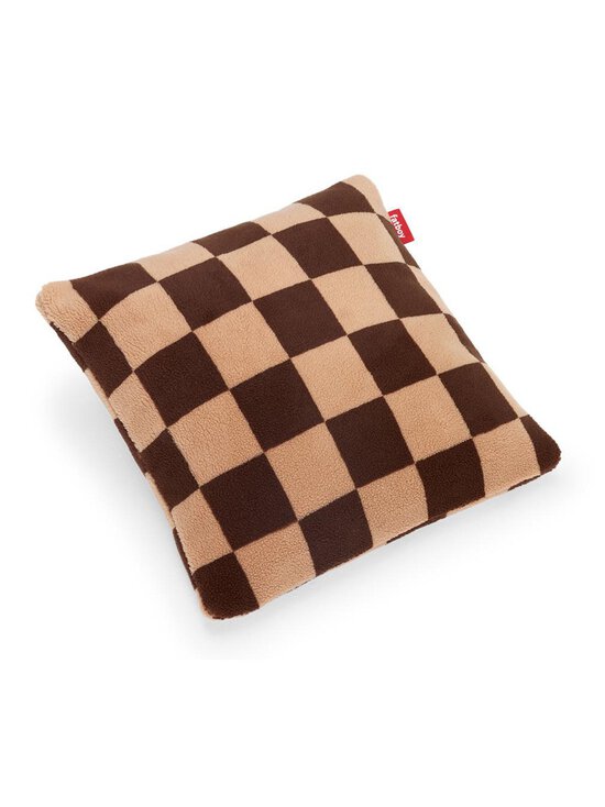 Fatboy - Square Pillow Teddy -tyyny chess brown 50 x 50 cm - BROWN | Stockmann - photo 1