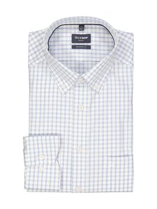 Olymp - Triiksärk Modern Fit Check - 11 BLEU | Stockmann