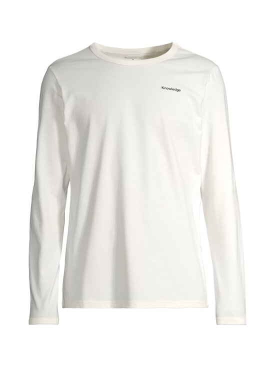 Knowledge Cotton Apparel - Back Print -paita - 1387 EGRET | Stockmann - photo 1