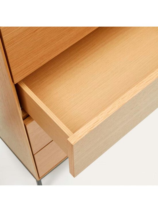 Kave Home - Vedrana-lipasto tammi/musta 60 x 114 cm - BEIGE | Stockmann - photo 4