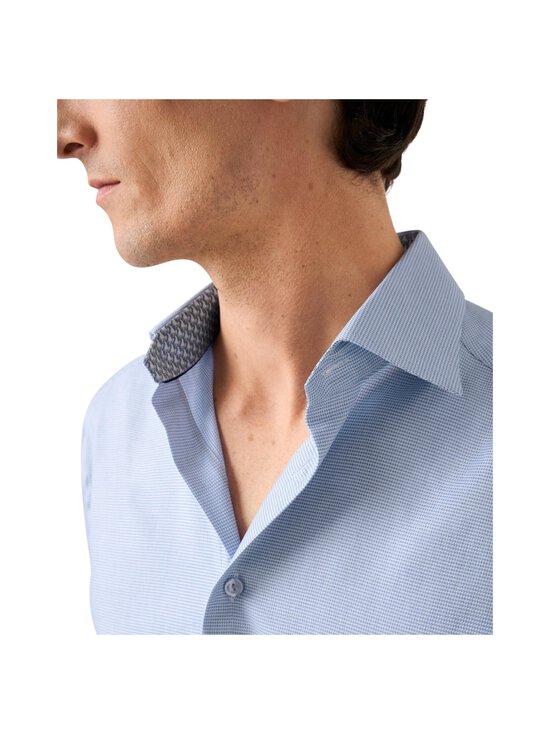 Eton - Slim Fit Semi Solid Effect Dobby -kauluspaita - 23 LIGHT BLUE - photo 5 Eton - Slim Fit Semi Solid Effect Dobby -kauluspaita - 23 LIGHT BLUE | Stockmann - photo 5