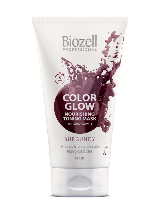 Biozell - Color Glow Nourishing Toning Mask -hoitava sävytenaamio, 150 ml - BURGUNDY | Stockmann - photo 1