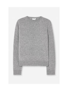 Filippa K - Soft Wool Crewneck -neulepaita - GREY MELANGE | Stockmann
