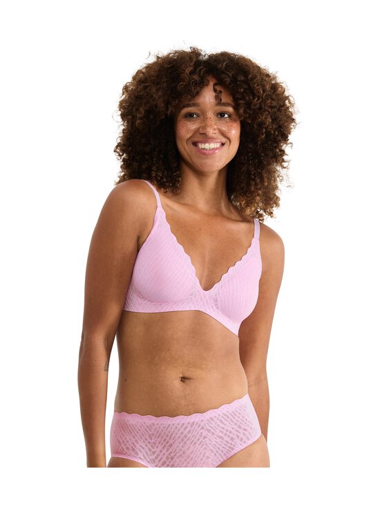 Sloggi - Zero Feel Bliss The Up -rintaliivit - 1588 1588-FLORAL PINK | Stockmann - photo 3