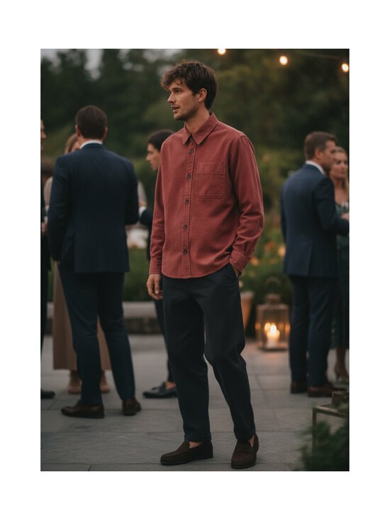 A.P.C - Basile Logo -kauluspaita - GAC BURGUNDY | Stockmann - photo 5