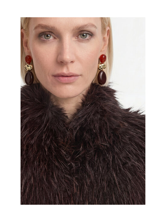rich & royal - Long Hair -tekoturkistakki - 298 CHOCOLATE TORTE | Stockmann - photo 4