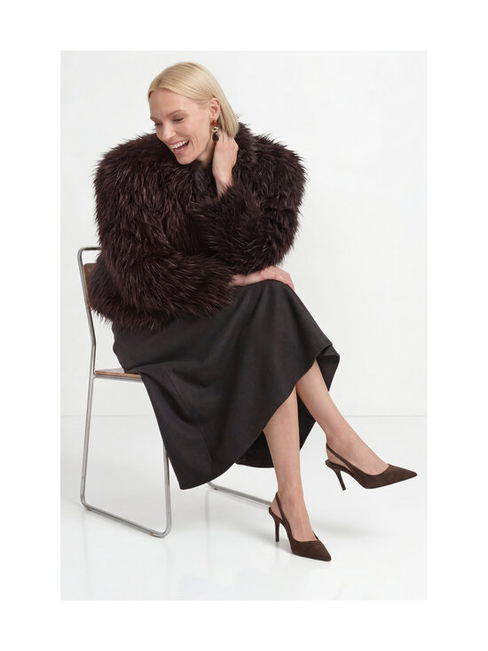 rich & royal - Long Hair -tekoturkistakki - 298 CHOCOLATE TORTE | Stockmann - photo 5