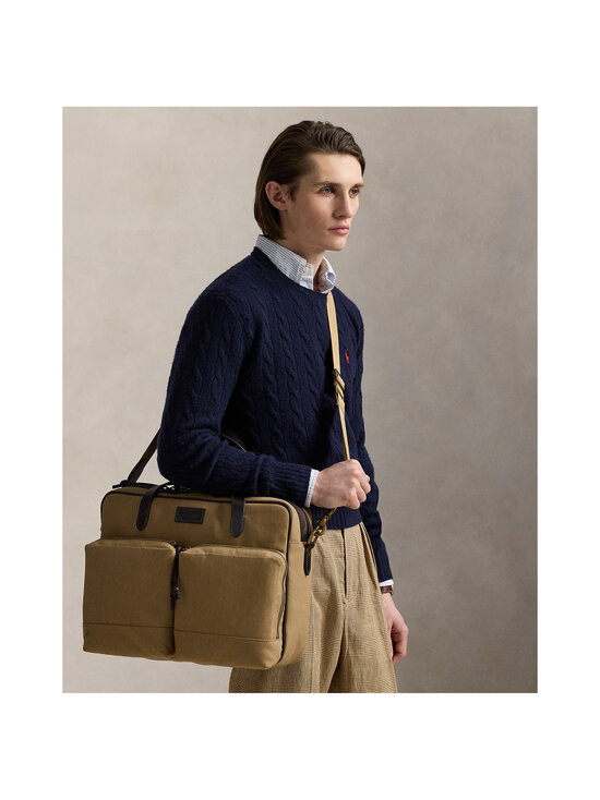 Polo Ralph Lauren - Commuter Messenger Medium soma - MONTANA KHAKI/BROWN | Stockmann - photo 7
