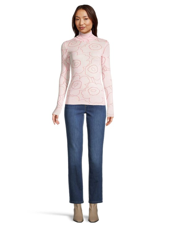 Marimekko - Vilina Piirto Unikko -villapoolopaita - 303 LIGHT PINK, RED - photo 2 Marimekko - Vilina Piirto Unikko -villapoolopaita - 303 LIGHT PINK, RED | Stockmann - photo 2