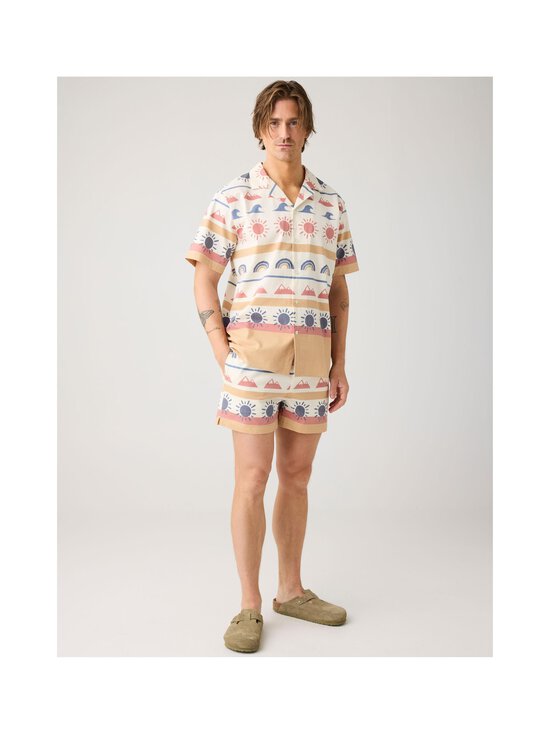 Knowledge Cotton Apparel - Mid-thigh Icon -uimahousut - 9932 MULTI COLOR AOP | Stockmann - photo 3