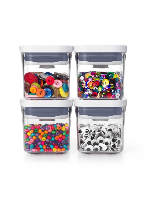 OXO - Mini Pop Good Grips -säilytysastiasetti 4 kpl - CLEAR, WHITE | Stockmann - photo 8
