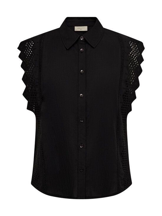 Freequent - FQBina Lace -paitapusero - 1000 BLACK | Stockmann - photo 1