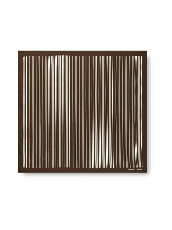 Samsoe Samsoe - Sadomi Bandana -huivi - CLR002803 BROWN ST. | Stockmann - photo 1
