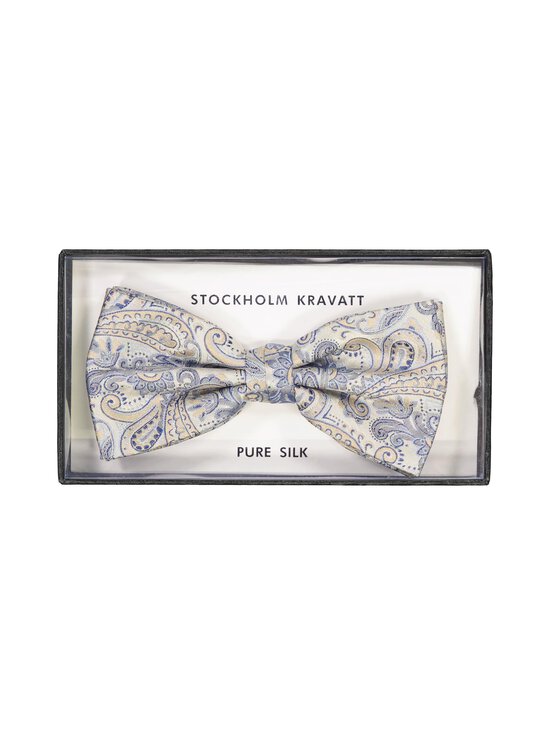 Stockholm Kravatt - Paisley-silkkisolmuke - 42 BEIGE | Stockmann - photo 2