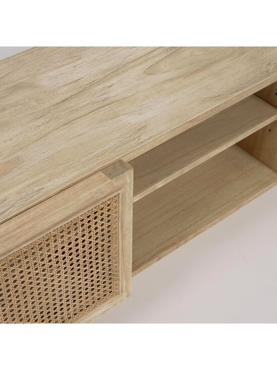 Kave Home - Rexit-taso mindi-puu/rottinki 180 x 50 cm - BROWN | Stockmann - photo 3