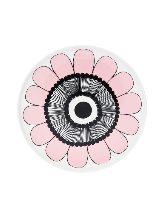Marimekko - Kestit maizes un salātu šķīvis 20 cm - WHITE, PINK, BLACK | Stockmann - photo 1