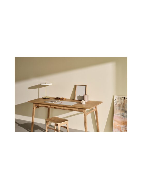 Lind DNA - Square L Nupo -nahkatabletti - OYSTER WHITE | Stockmann - photo 3