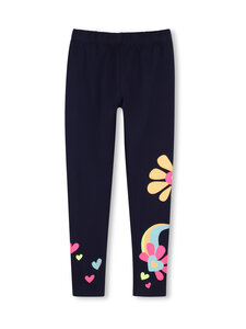 Billieblush - Glitter Print -leggingsit - 85T NAVY | Stockmann