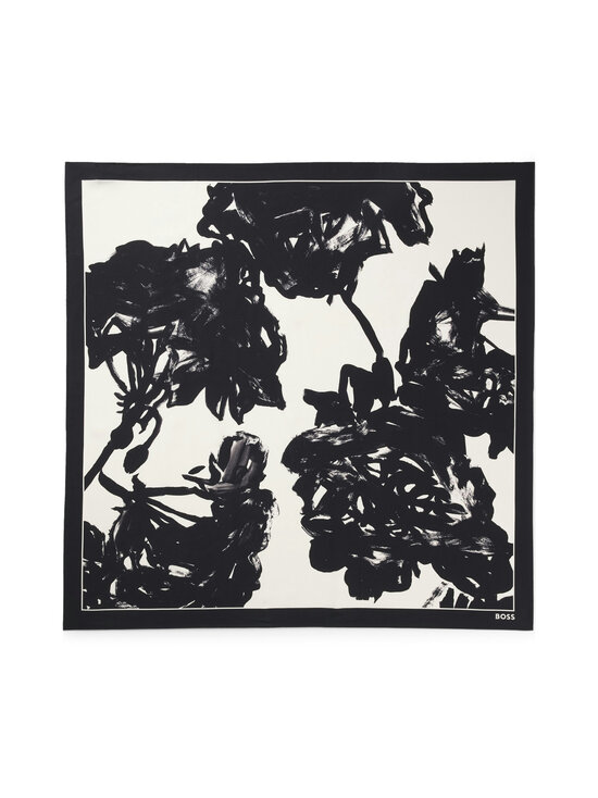 BOSS - Lainy zīda lakats - BLACK | Stockmann - photo 1