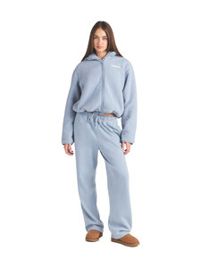 SKIMS - Teddy Boxy Zip Up flīsa jaka - FOG | Stockmann