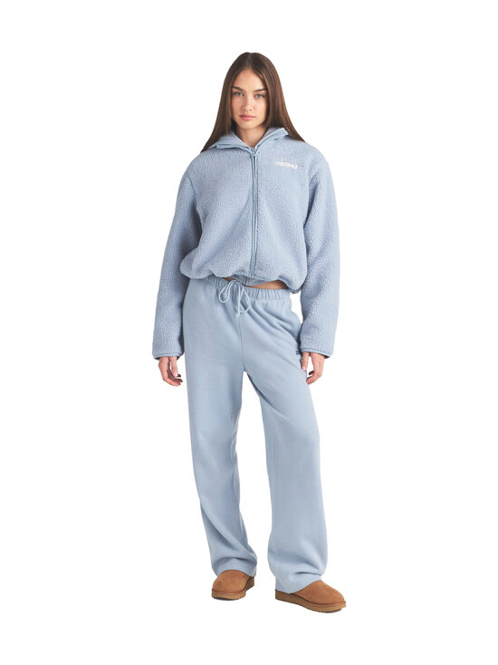 SKIMS - Teddy Boxy Zip Up flīsa jaka - FOG | Stockmann - photo 1