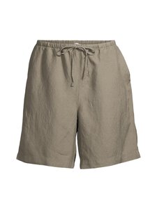NOOM - Taru-pellavasekoiteshortsit - KHAKI GREEN | Stockmann