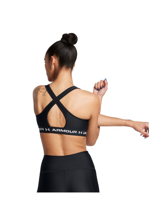 Under Armour - Crossback Mid -urheiluliivit - 006 BLACK | Stockmann - photo 4