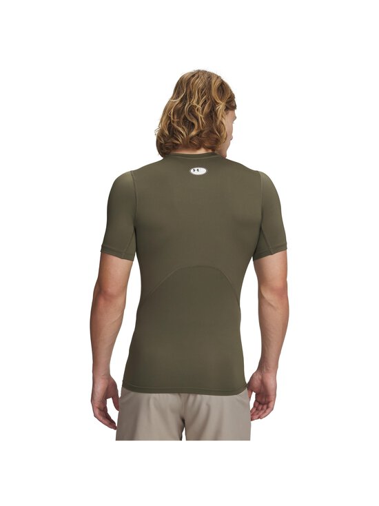 Under Armour - UA HG Armour Comp -treenipaita - 390 MARINE OD GREEN | Stockmann - photo 4