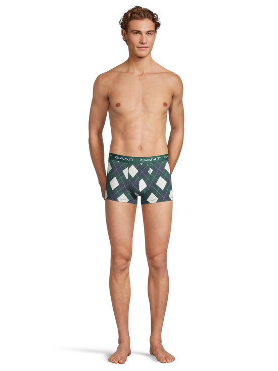 GANT - Aluspüksid Argyle Print 3 tk - 374 TARTAN GREEN - photo 5 GANT - Aluspüksid Argyle Print 3 tk - 374 TARTAN GREEN | Stockmann - photo 5