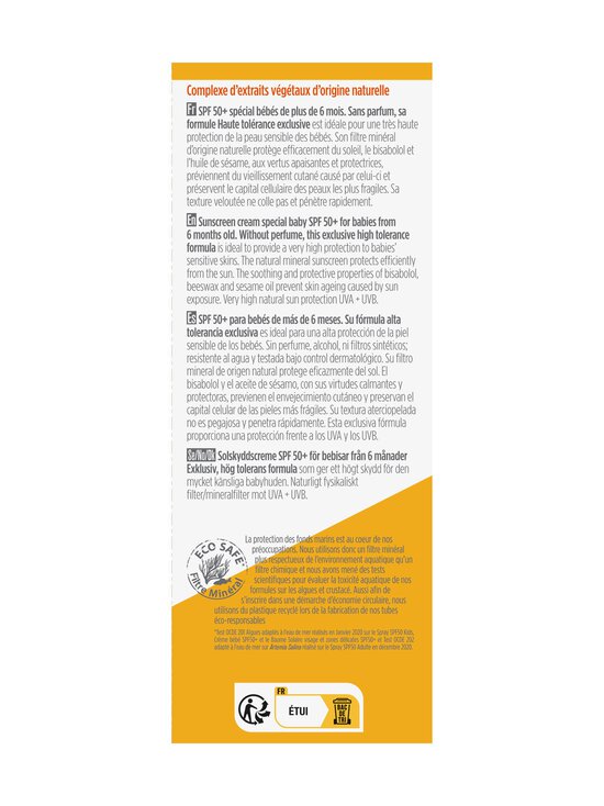 Bioregena - Sunscreen cream Baby SPF50+ -aurinkovoide - NOCOL | Stockmann - photo 4