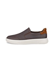 ecco - Move Slip -nahkaloaferit - 59519 COFFEE/CAMEL | Stockmann