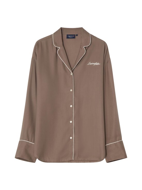 Lexington - Lyocell-pyjama - 245 BROWN | Stockmann - photo 2
