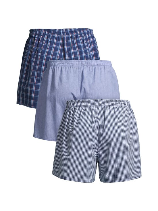 Cap Horn loungewear - Brad-bokserit 3-pack - BLUE CHECK | Stockmann - photo 2