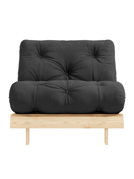 Karup - Roots-futonnojatuoli dark grey/mänty - BEIGE | Stockmann - photo 5