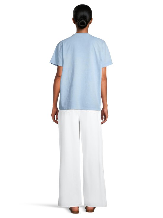 Ganni - Future Jersey Mermaid t-paita - 326 SOFT CHAMBRAY | Stockmann - photo 3